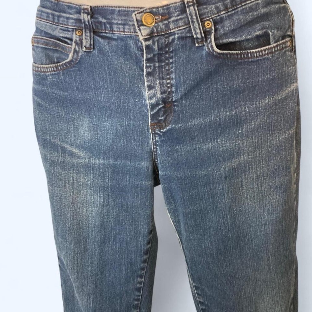 Lee relaxed fit blue denim jeans 8 Short
